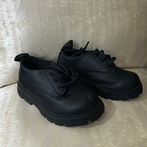 Zara black kids shoes
